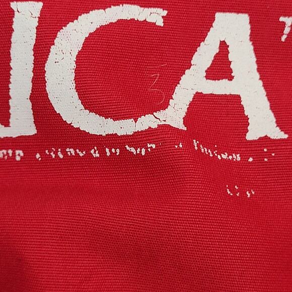 Vintage 80s Chevy Truck Jacket XL 23x25 Red - Picture 9 of 16